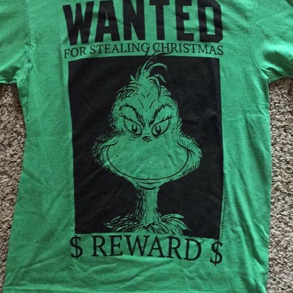 Grinch Wanted Tshirt | Poshmark